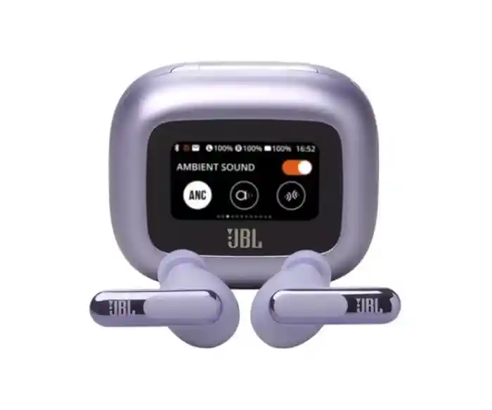 JBL Live Beam 3 ANC True Wireless Noise Cancelling Earbuds With Display